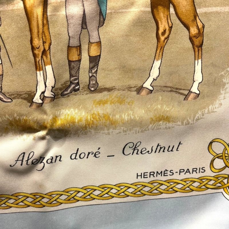 HERMES Les Robes Multicolor Silk Scarf - Timeless Elegance