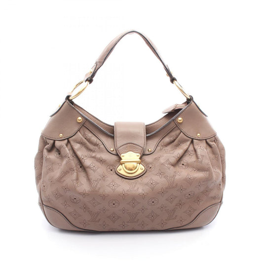 Louis Vuitton Solar PM Mahina Shoulder Bag in Taupe Leather