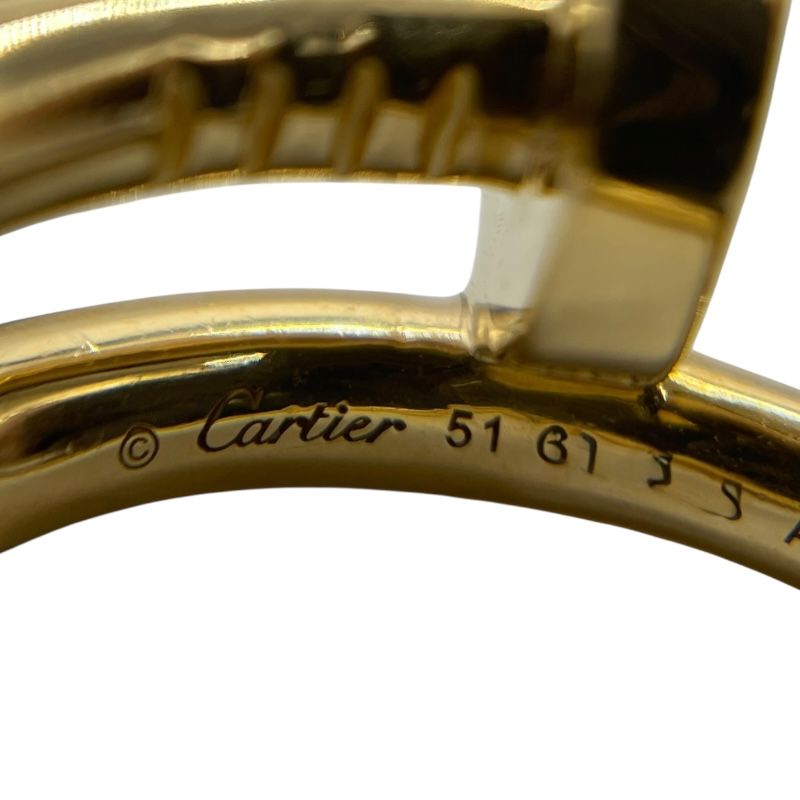 Cartier Juste un Clou Ring in 750 Yellow Gold - Timeless Elegance
