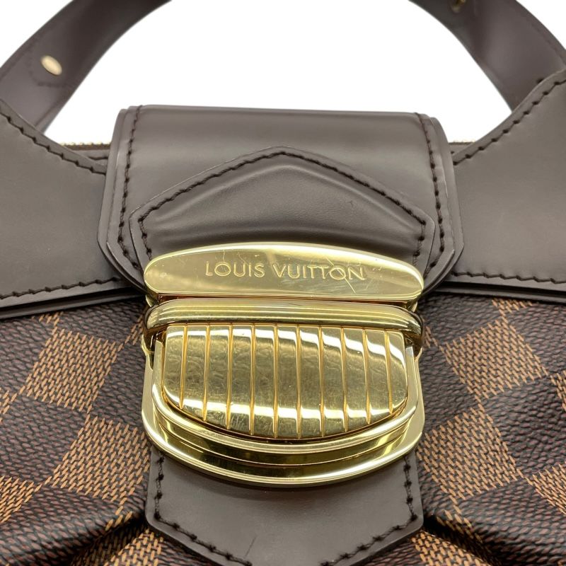 Louis Vuitton Sistina PM Damier Ebene Shoulder Bag - Timeless Elegance