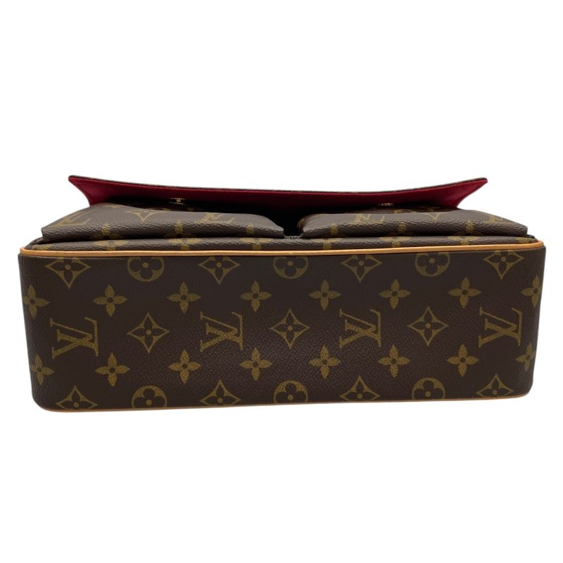 Louis Vuitton Viva Cite MM Monogram Canvas Shoulder Bag - Brown