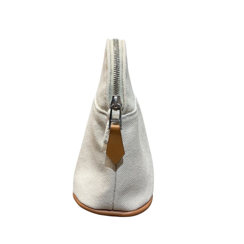 HERMES Bolide Pouch 20 in Ivory - Exquisite Luxury Accessory