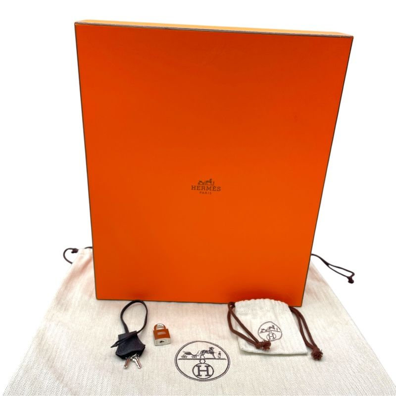 HERMES Birkin 30 Y Stamp Black/Silver Hardware - Unused Display Piece