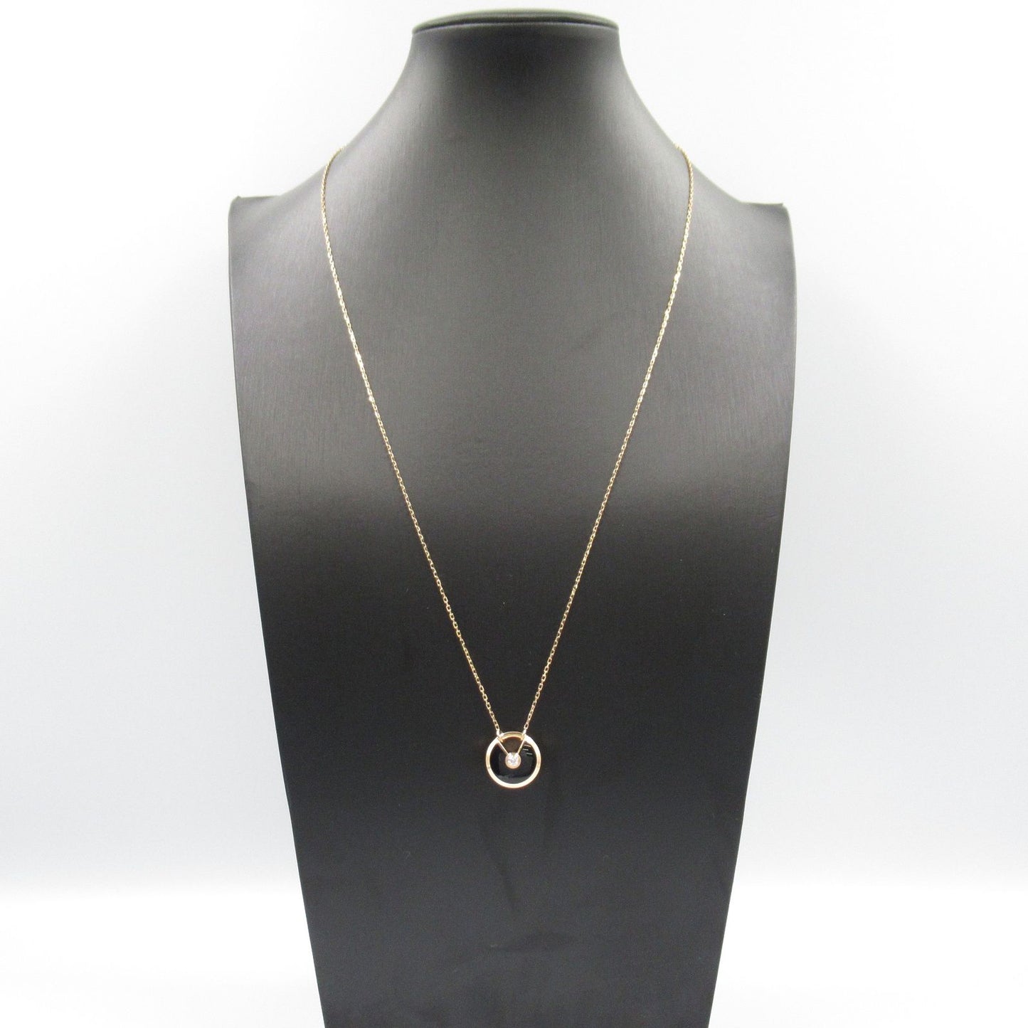CARTIER Amulet Necklace with Onyx and Diamonds in K18 Pink Gold