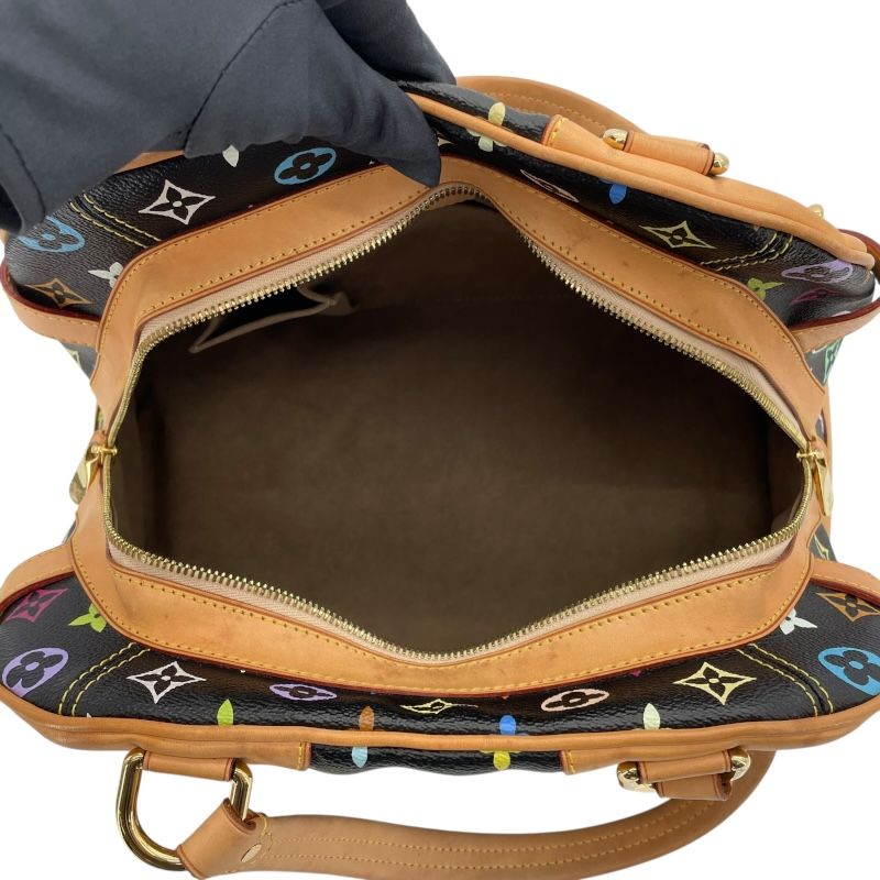 Louis Vuitton Claudia M40194 Noir Monogram Multicolor Handbag