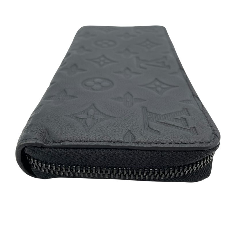 Louis Vuitton Zippy Wallet Horizontal M80333 Noir Monogram Shadow