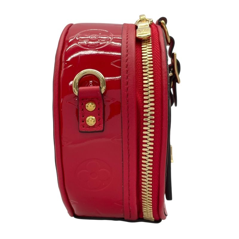 Louis Vuitton Boite Chapeau Souple M90498 in Rouge with Gold Hardware