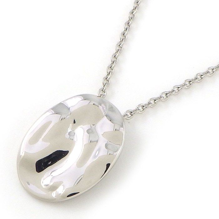 Tiffany & Co. Madonna Gemini Oval Necklace in Platinum PT950