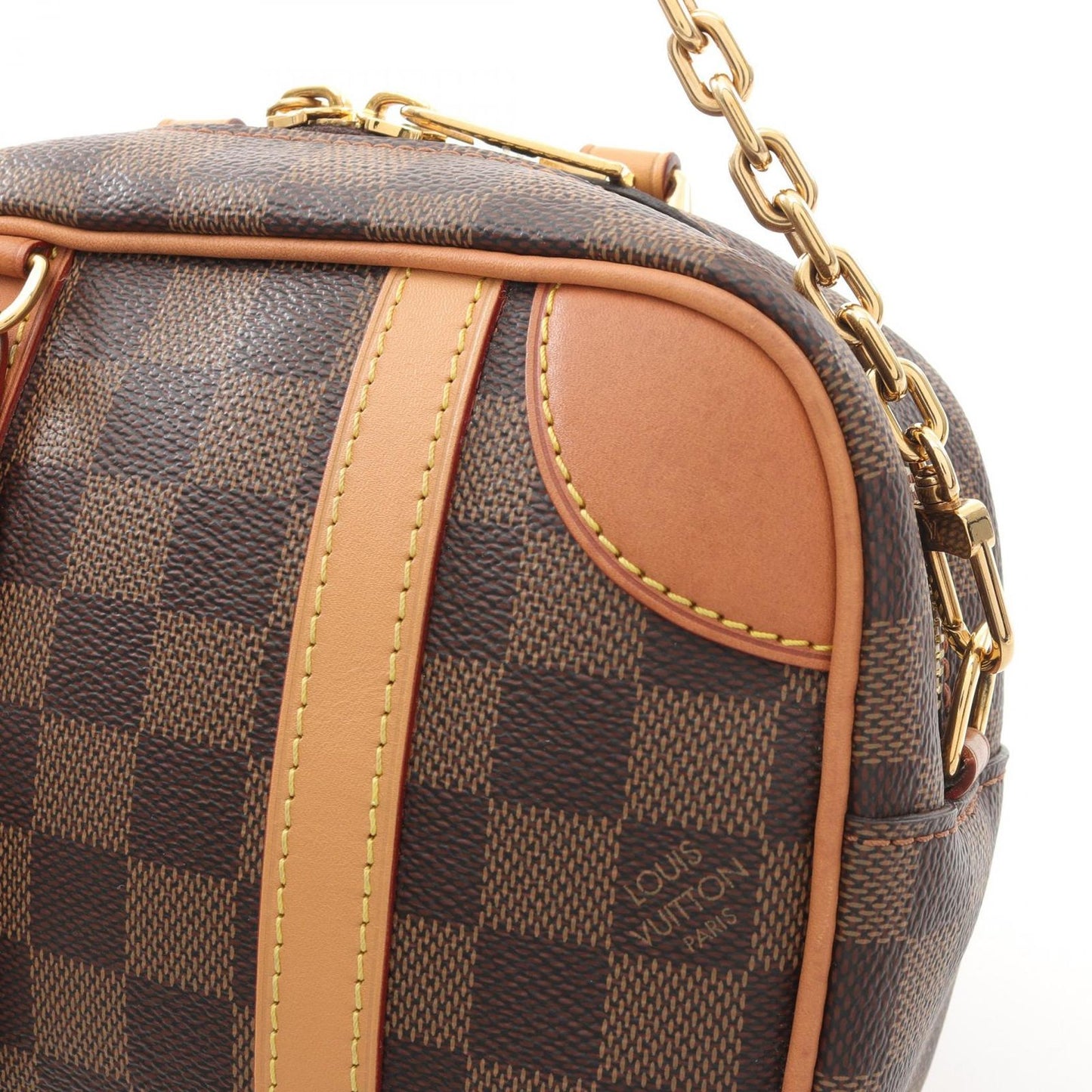 Louis Vuitton Valizette Supple BB Handbag - Exquisite Brown Canvas