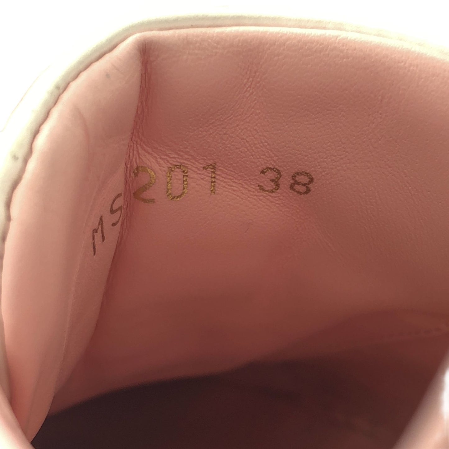 Louis Vuitton Pink Damier Azur Sneakers - Timeless Elegance