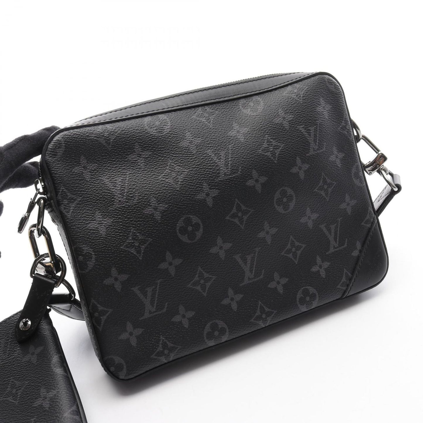 Louis Vuitton Trio Messenger Shoulder Bag - Monogram Eclipse Canvas