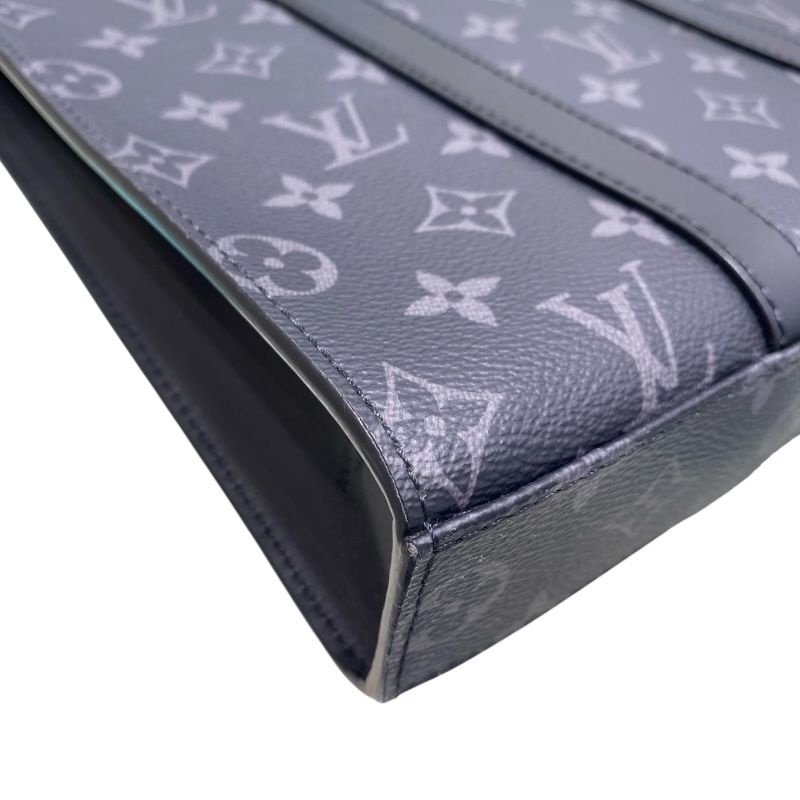 Louis Vuitton Sac Plat Crossbody Bag - Eclipse Black