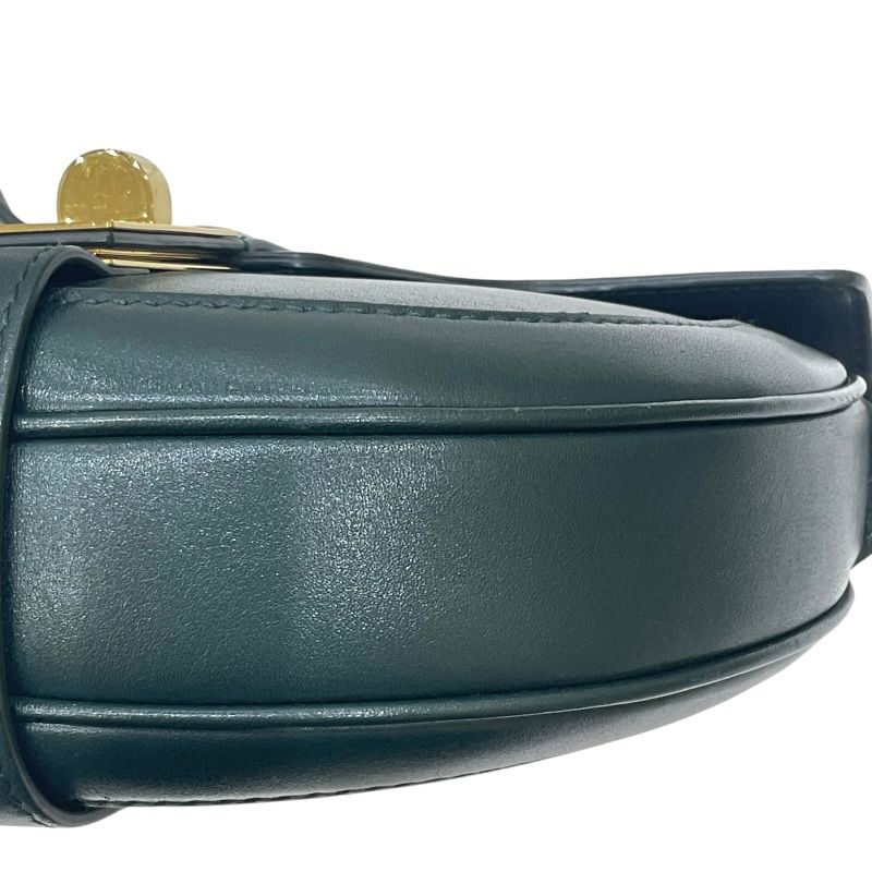 CELINE Small Buzas 16 in Green Box Calf - Exquisite Luxury