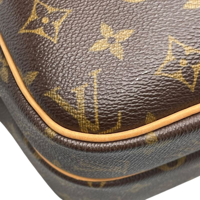 Louis Vuitton Reporter PM Monogram Canvas Shoulder Bag - Brown