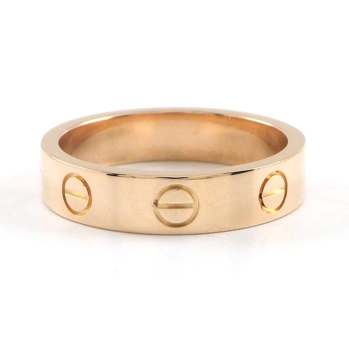 Cartier Love Ring Small Model SM with Diamond - K18 Pink Gold