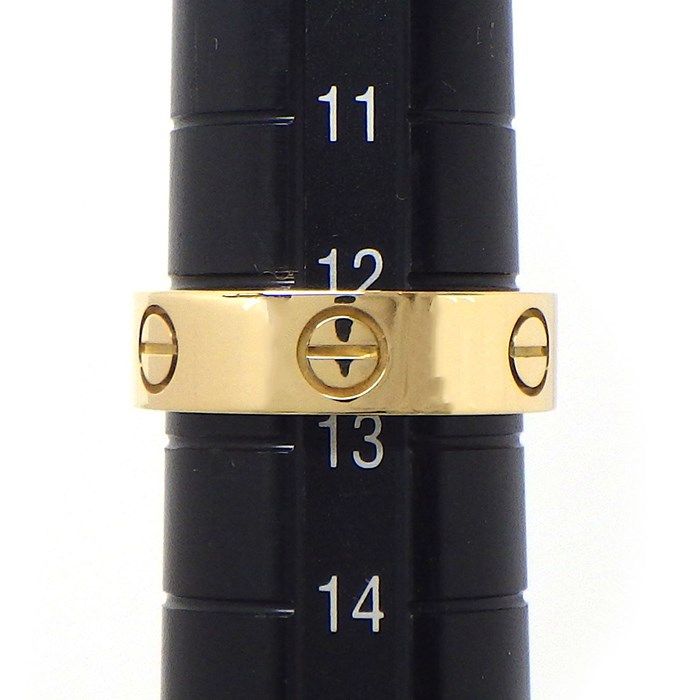 Cartier Love Ring Classic Model in 18K Yellow Gold - Size 12.5