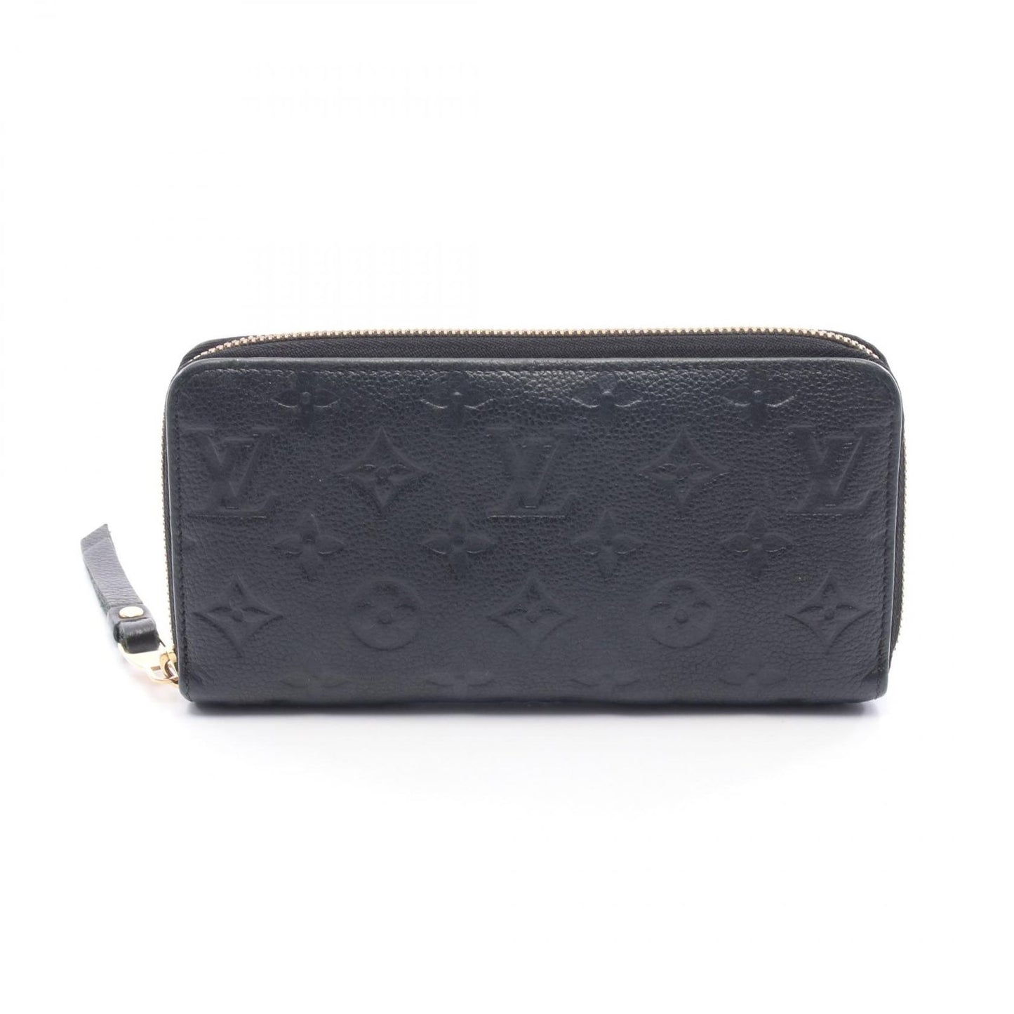 Louis Vuitton Monogram Empreinte Zippy Wallet in Noir