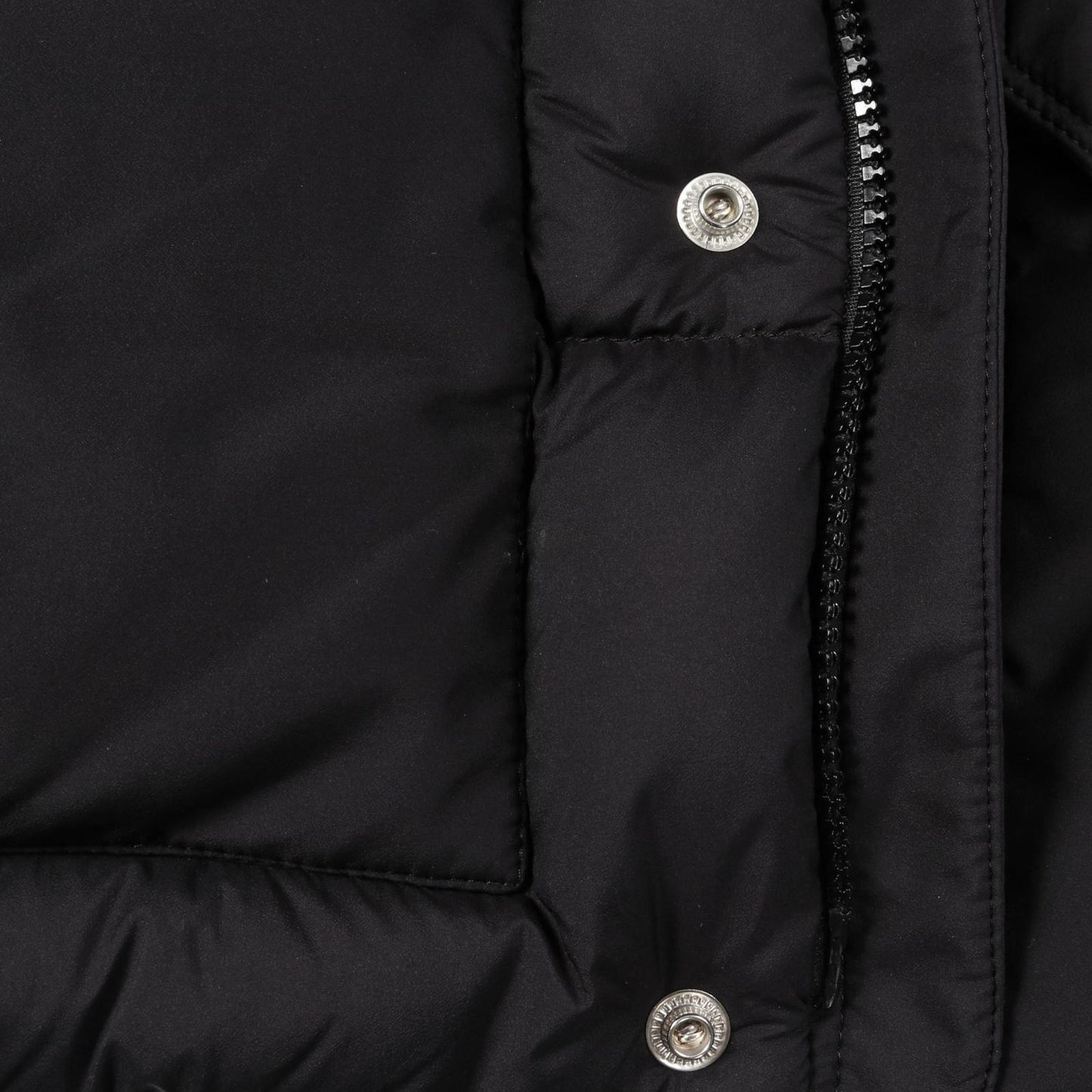 MONCLER Mussala Down Jacket - Black Wool & Nylon - Size N