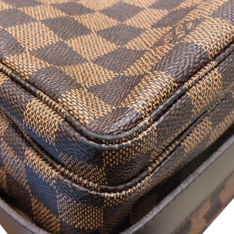 Louis Vuitton Naviglio N45255 Brown Damier Canvas Shoulder Bag