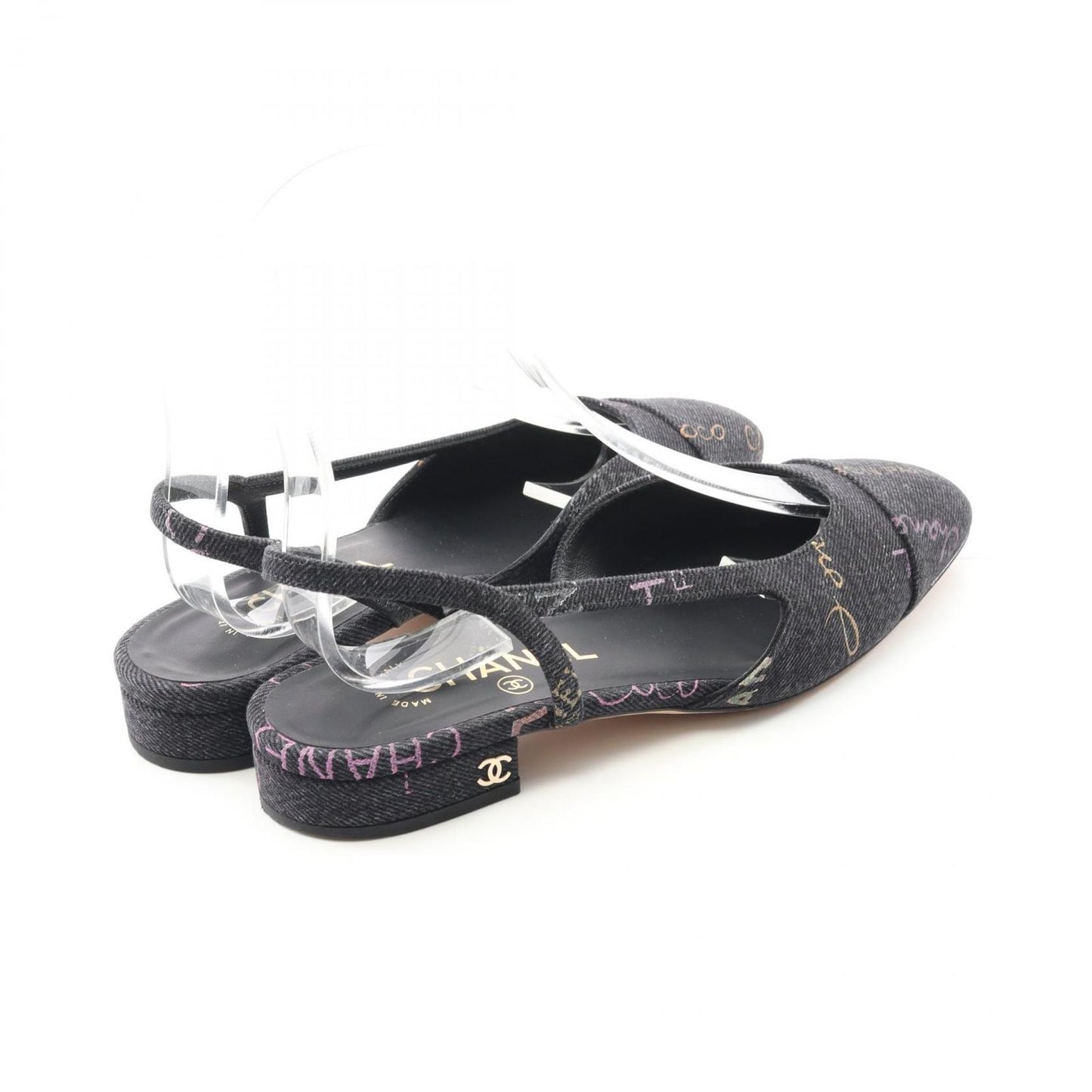 CHANEL Denim Pumps G31319 - Exquisite Elegance in Gray