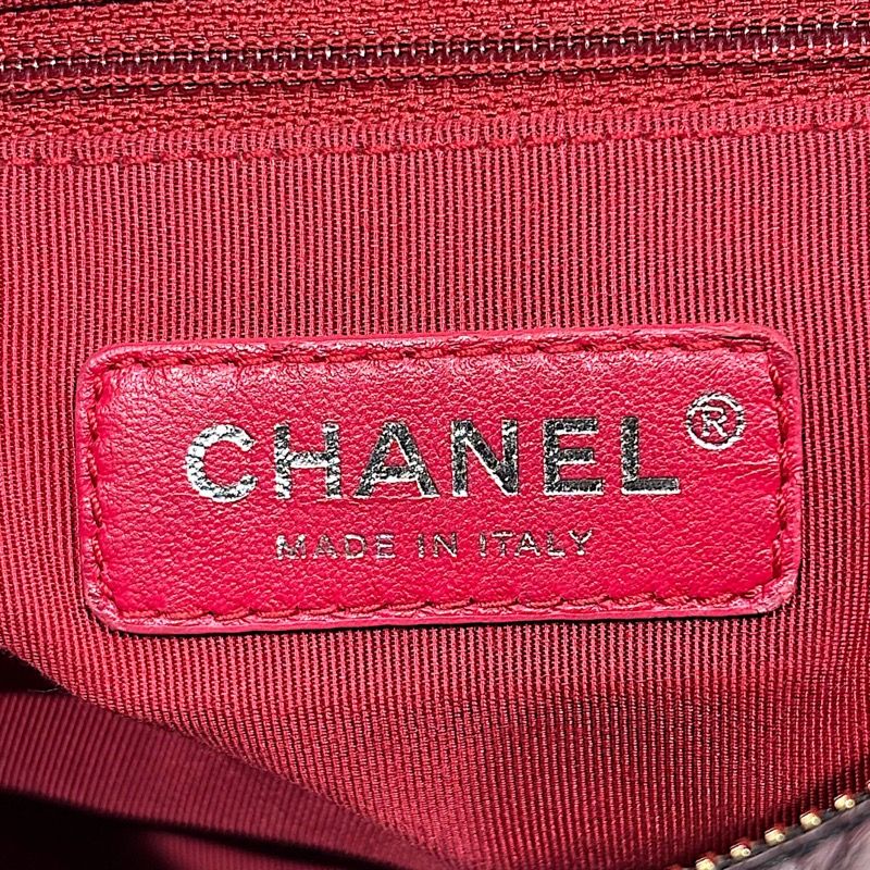 CHANEL Gabrielle 2WAY Tote Bag - Black/Gold/Silver Hardware