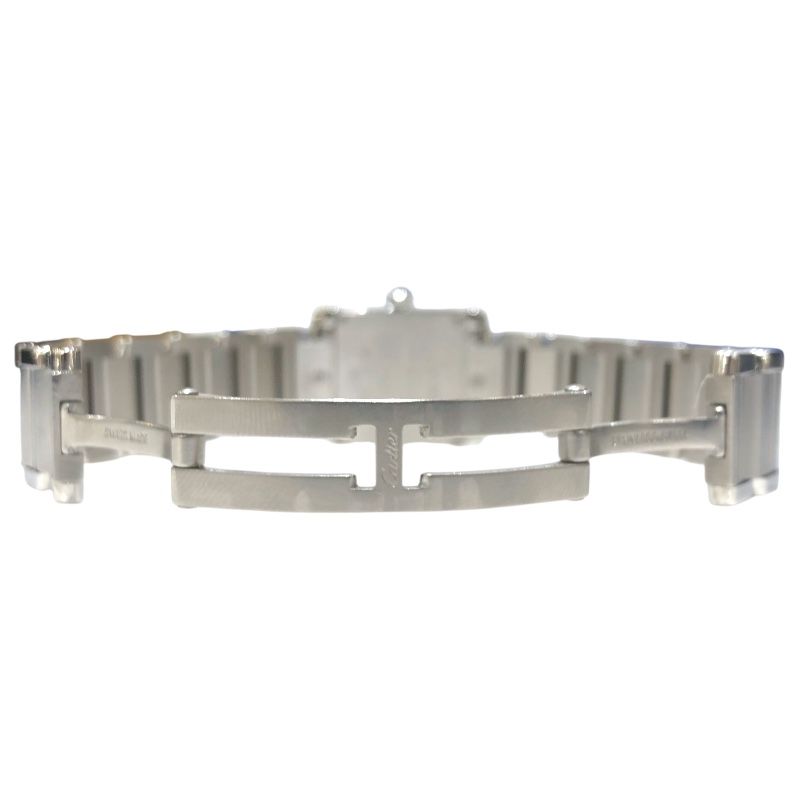 Cartier Tank Française SM W4TA0008 - Exquisite Silver Ladies Watch