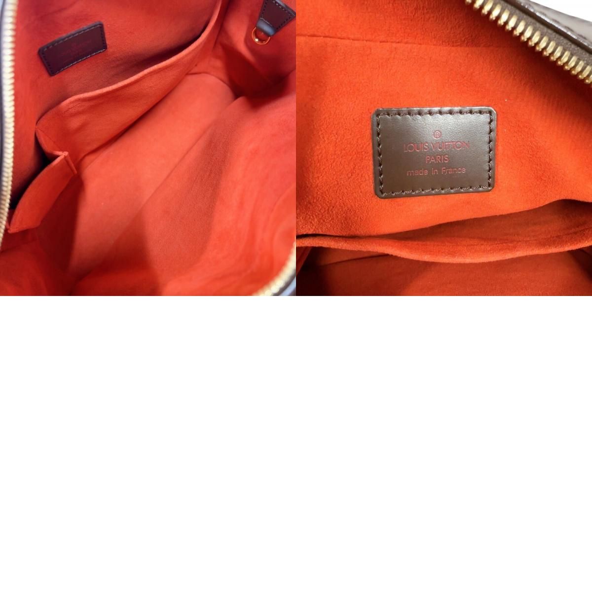 Louis Vuitton Saria Oriental Handbag - Brown Damier with Gold Hardware