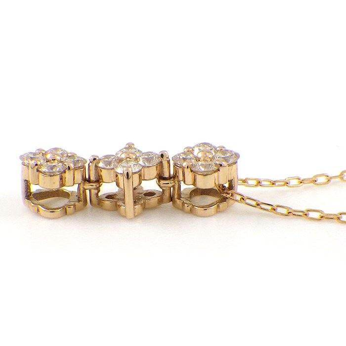 Exquisite 2-Way Diamond Necklace in K18 Yellow Gold - 0.30ct