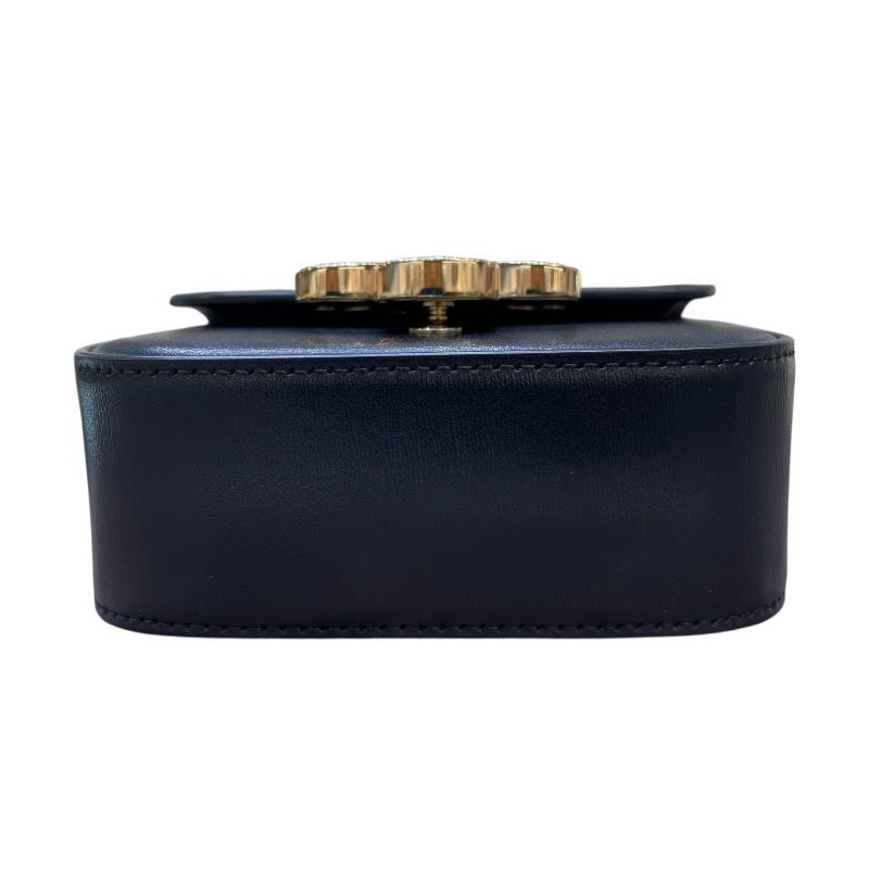 CELINE Triomphe Belt Bag in Black Calfskin - Timeless Elegance