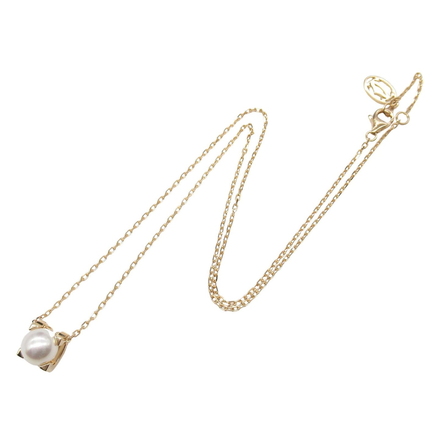 CARTIER C de Cartier Pearl Necklace in 18K Pink Gold