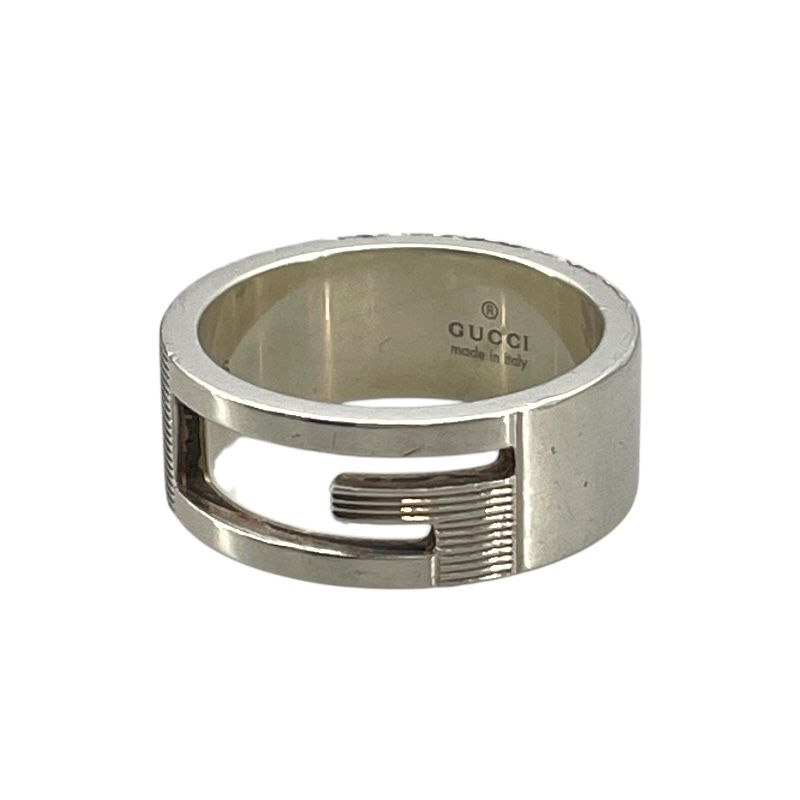 GUCCI Cutout G Ring in Silver - Unisex Luxury Jewelry