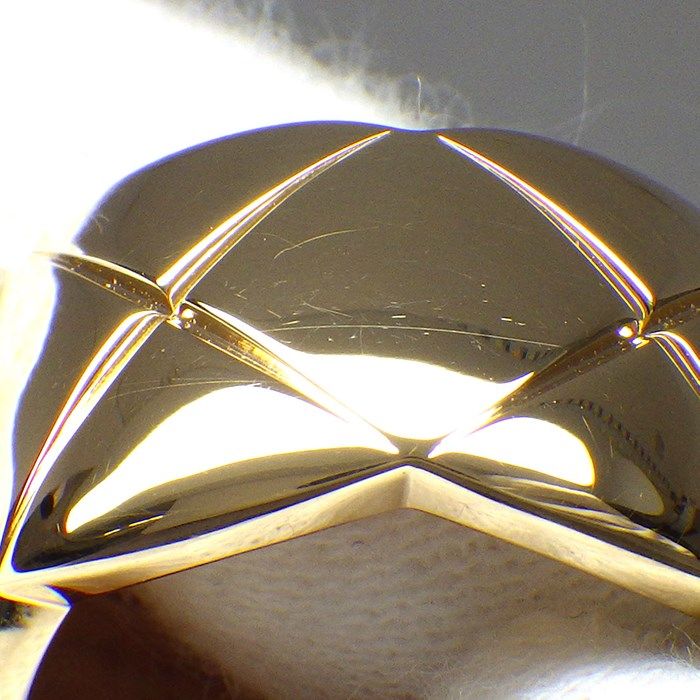 Chanel Coco Crush Large Ring in 18K Yellow Gold - Size 11