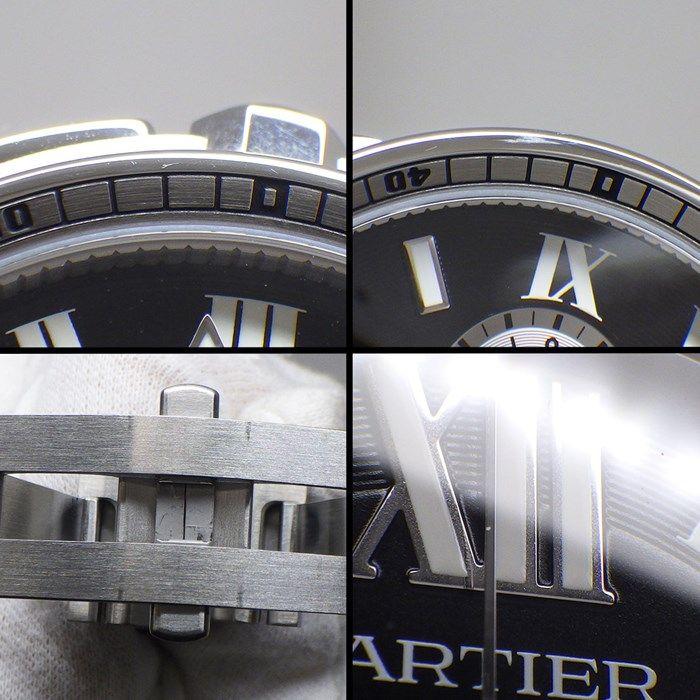 Cartier Calibre de Cartier Chronograph W7100061 - Black Dial