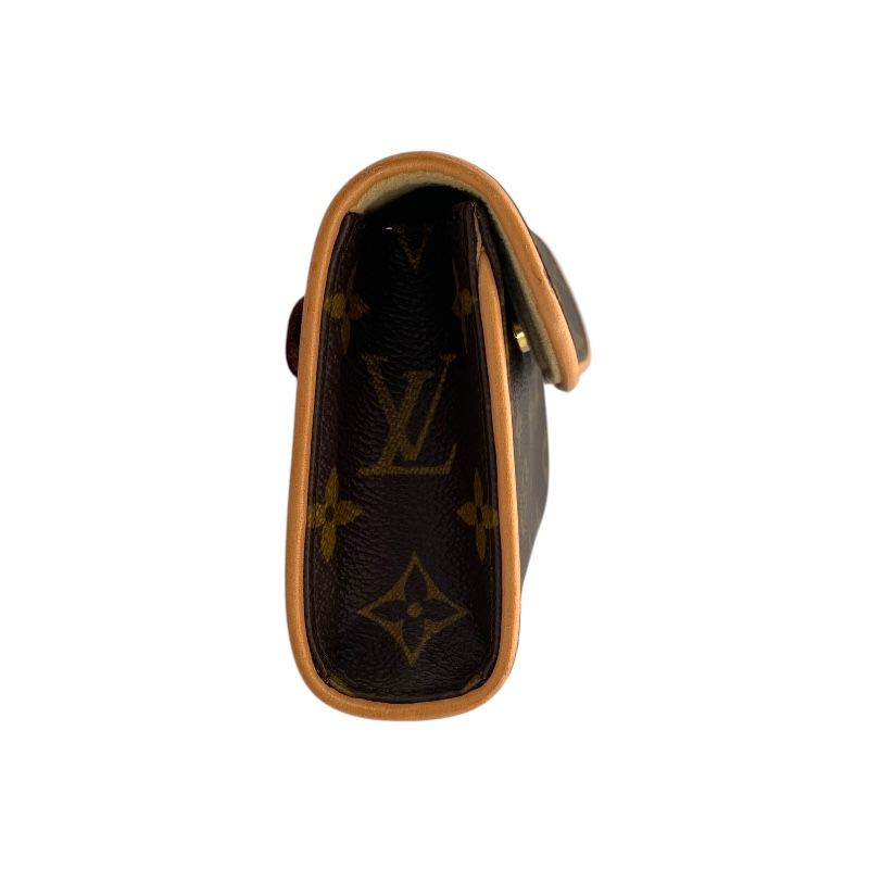 Louis Vuitton Pochette Florentine M51855 Monogram Brown Shoulder Bag