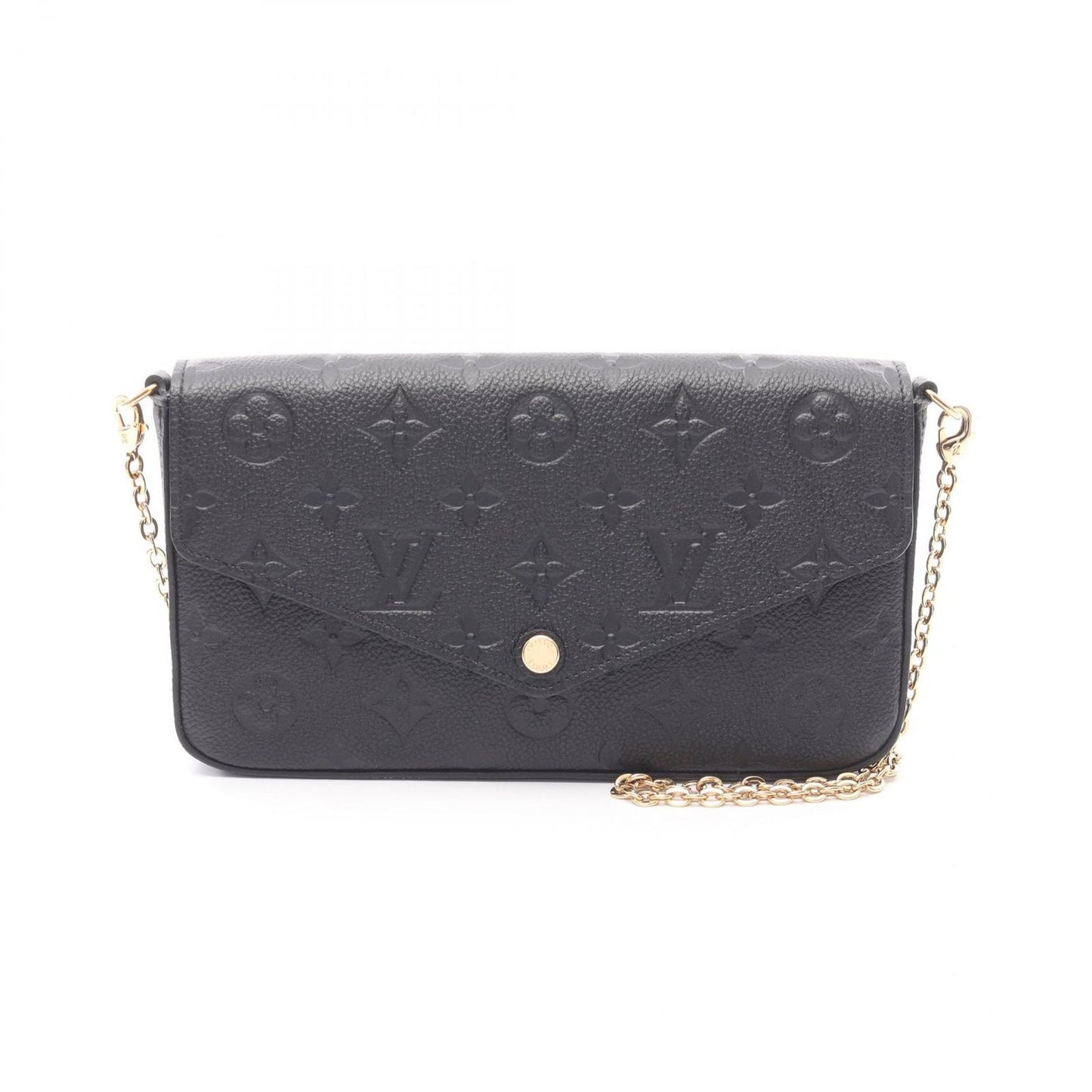 Louis Vuitton Pochette Felicie Shoulder Bag - Noir Leather