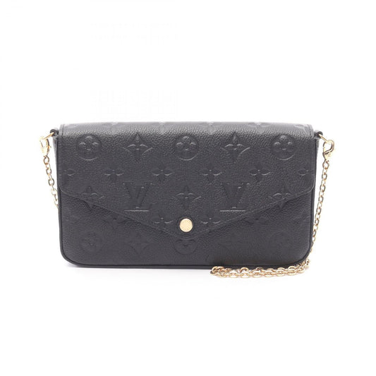 Louis Vuitton Pochette Felicie Shoulder Bag - Noir Leather