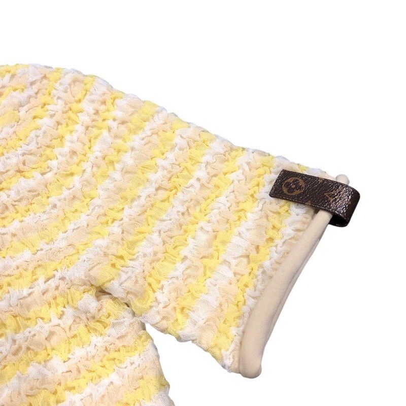 Louis Vuitton Crinkle Knit Top - Exquisite XS Women's Fashion