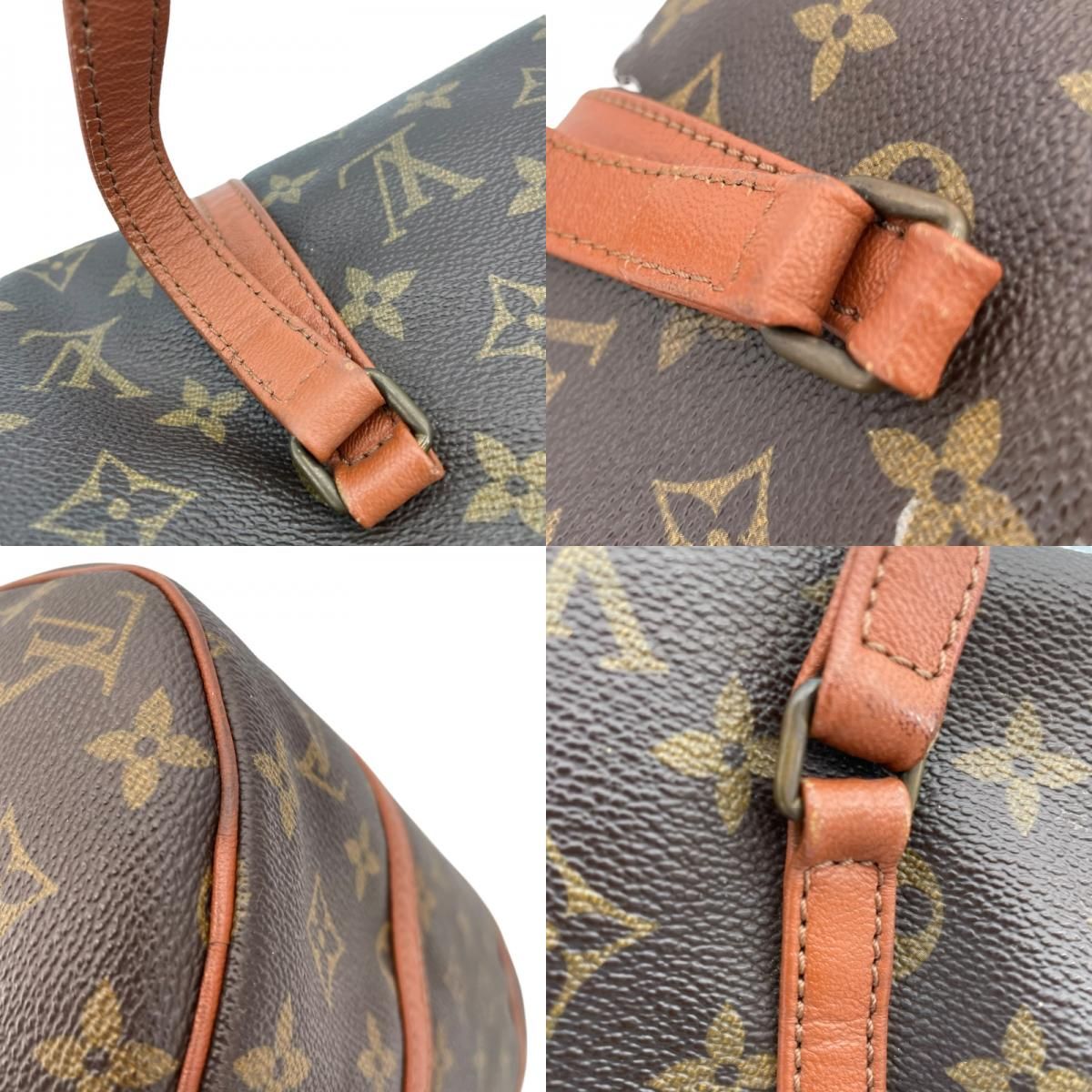 Louis Vuitton Papillon 30 Monogram Canvas Handbag - Brown