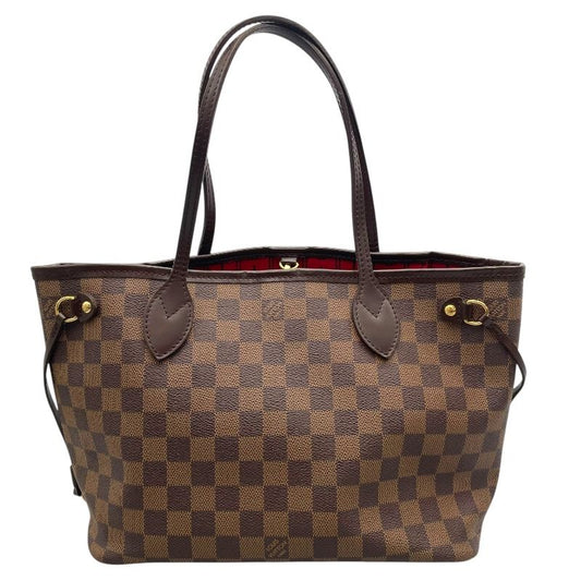 Louis Vuitton Neverfull PM Brown Damier Canvas Handbag