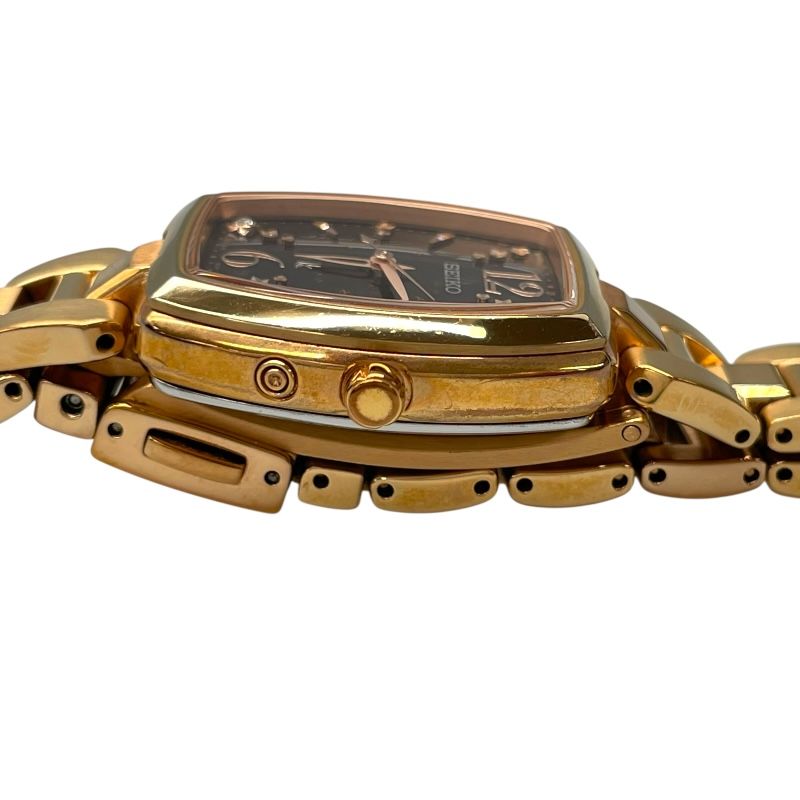 SEIKO LUKIA SSVW128 Black Solar Ladies Watch - Timeless Elegance