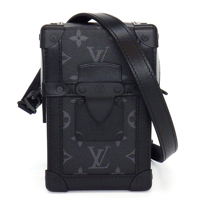 Louis Vuitton Vertical Trunk Wearable Wallet M82077 - Black Monogram Eclipse