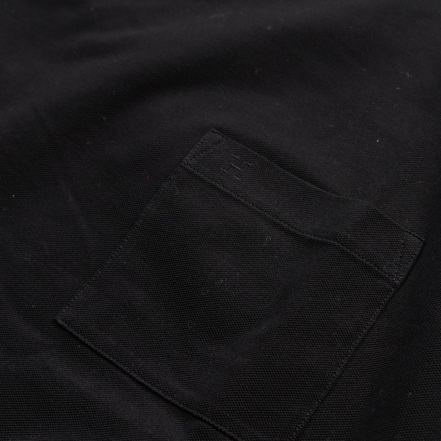 HERMES Black Cotton T-Shirt for Men - Timeless Elegance