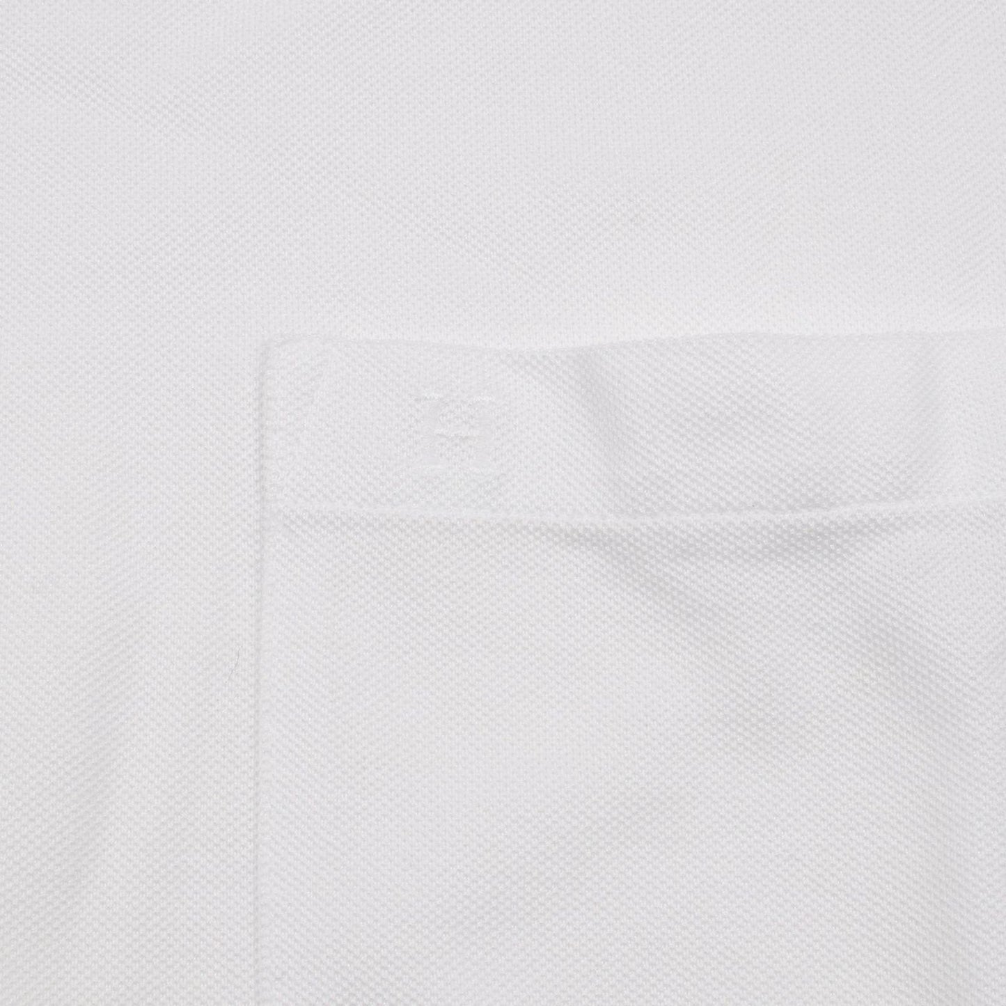 HERMES Embroidered Cotton T-Shirt - Timeless Elegance in White