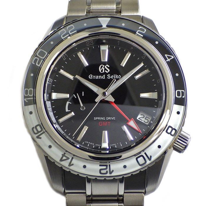 Grand Seiko SBGE277 Sports Collection - Black & White GMT Watch