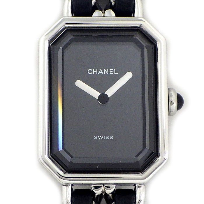 CHANEL Première M H0451 Black Dial Quartz Watch - Timeless Elegance