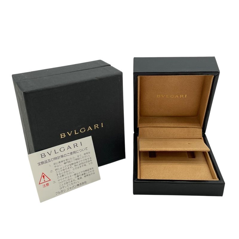 BVLGARI Optical Earrings in K18WG and Onyx - Timeless Elegance