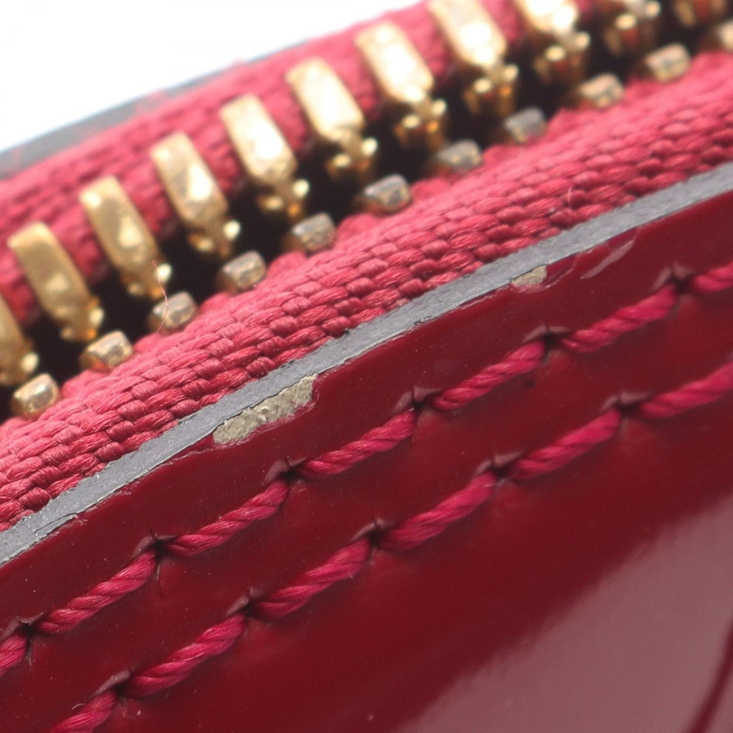 Louis Vuitton Alma PM Monogram Vernis Handbag in Magenta