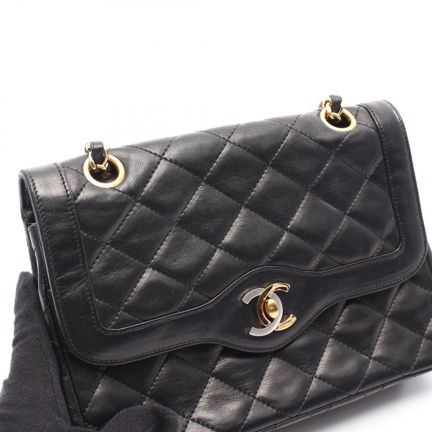 CHANEL Matelassé Paris Limited Edition W Flap Shoulder Bag