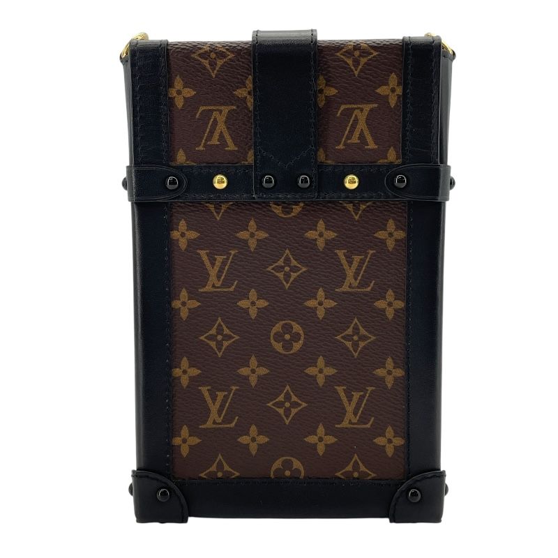 Louis Vuitton Monogram Canvas Pochette Trunk Vertical - Brown