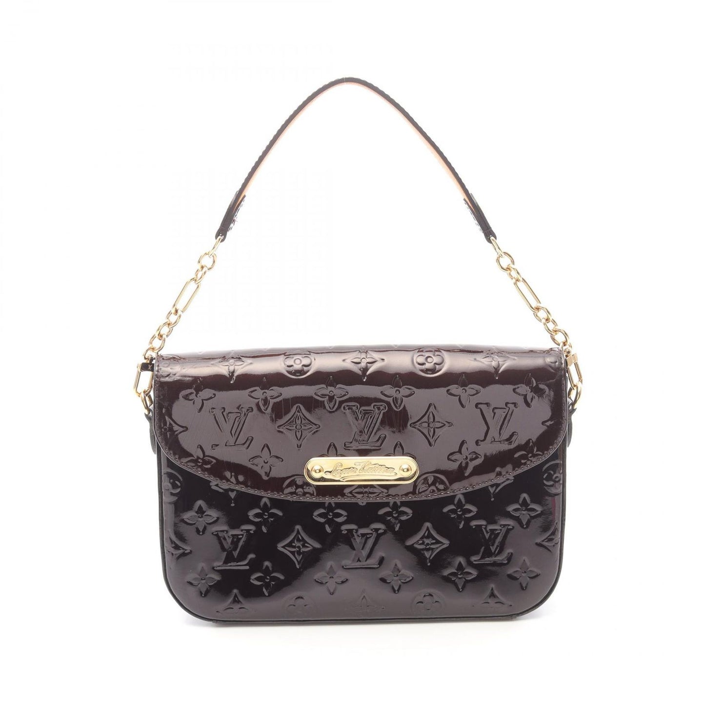 Louis Vuitton Rodeo Drive Monogram Vernis Amarante Shoulder Bag